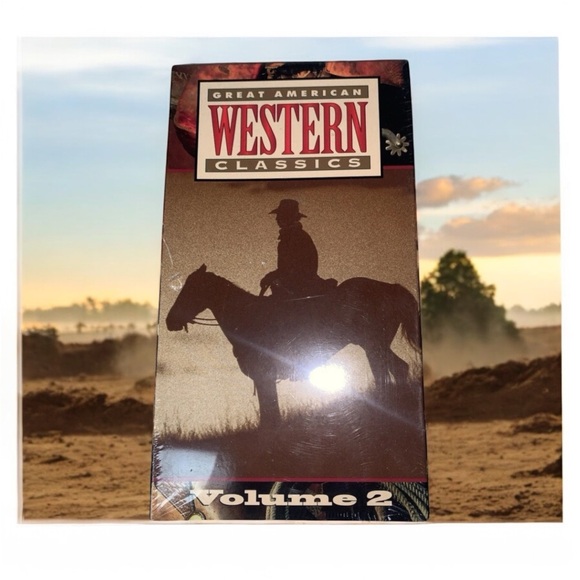 Great Western Classics VHS Volume 2 Brand New Sealed Vintage Arizona Gunfighter - Picture 1 of 7